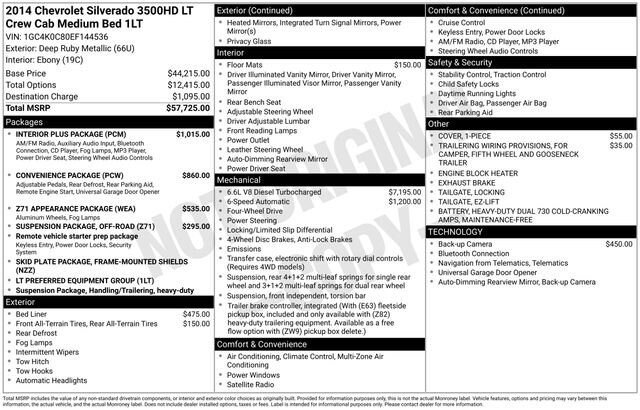 2014 Chevrolet Silverado 3500HD LT - Photo 6