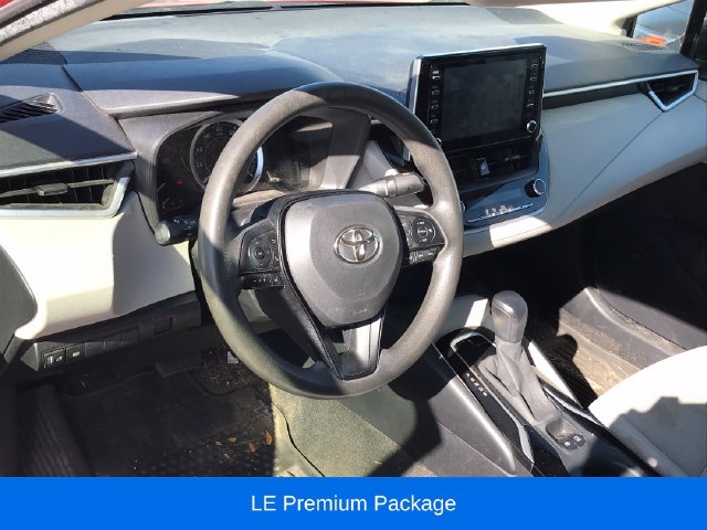 Used 2020 Toyota Corolla LE with VIN JTDHPRAE7LJ015784 for sale in Flint Township, MI
