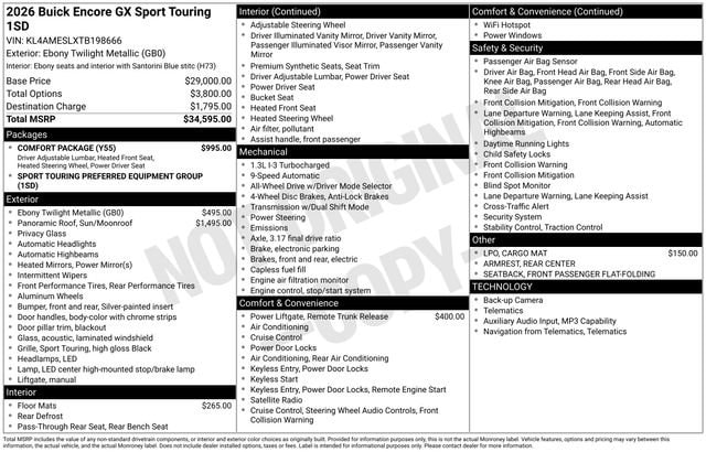 2026 Buick Encore GX's photo