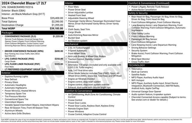 2024 Chevrolet Blazer 2LT - Photo 6
