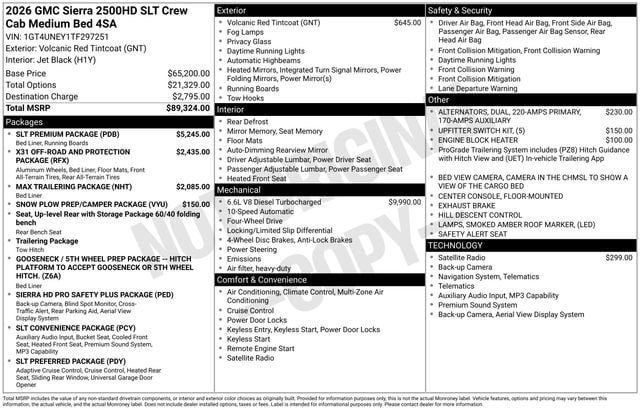 2026 GMC Sierra 4WD Crew Cab Standard Box SLT's photo