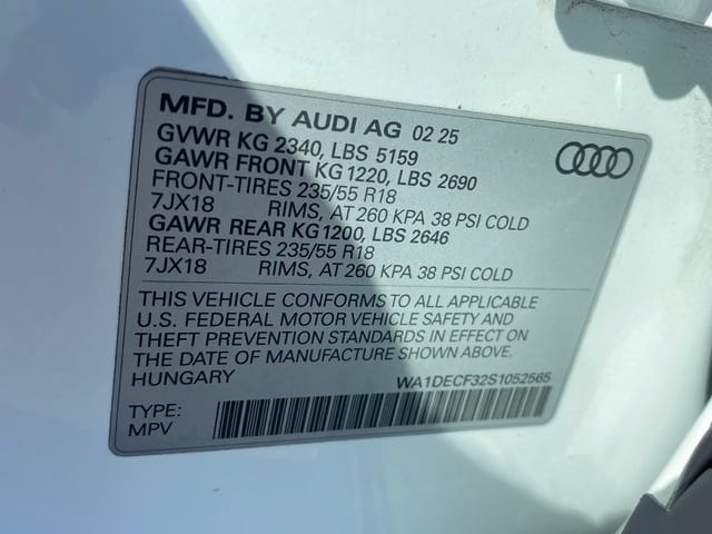 2025 Audi Q3 S Line Premium - Photo 25