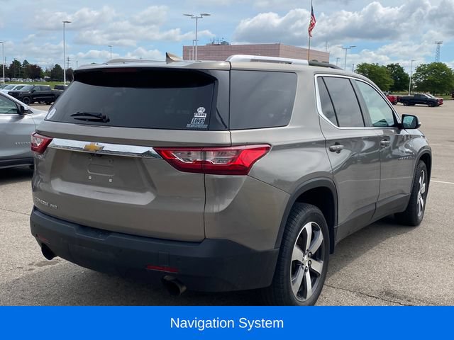 Used 2018 Chevrolet Traverse 3LT with VIN 1GNEVHKW2JJ233341 for sale in Flint Township, MI