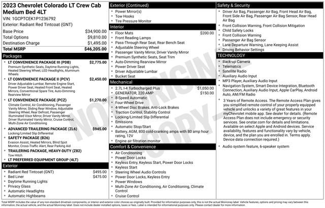 2023 Chevrolet Colorado LT - Photo 6