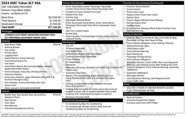 2024 GMC Yukon SLT - Photo 6