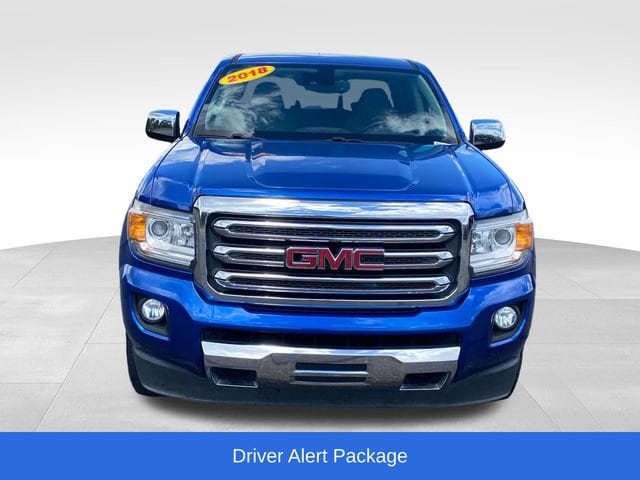 Used 2018 GMC Canyon SLT with VIN 1GTG6DEN6J1153471 for sale in Flint Township, MI