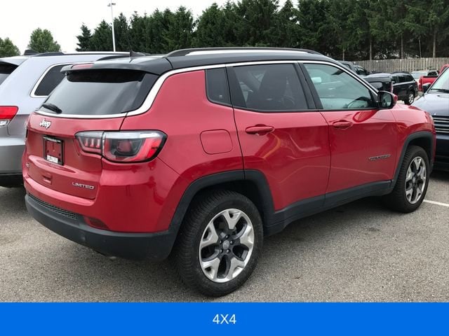 Used 2018 Jeep Compass Limited with VIN 3C4NJDCB5JT231083 for sale in Flint Township, MI