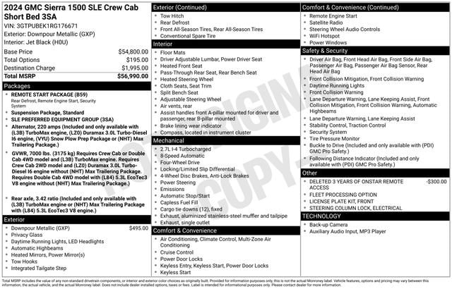 2024 GMC Sierra 1500 SLE - Photo 6