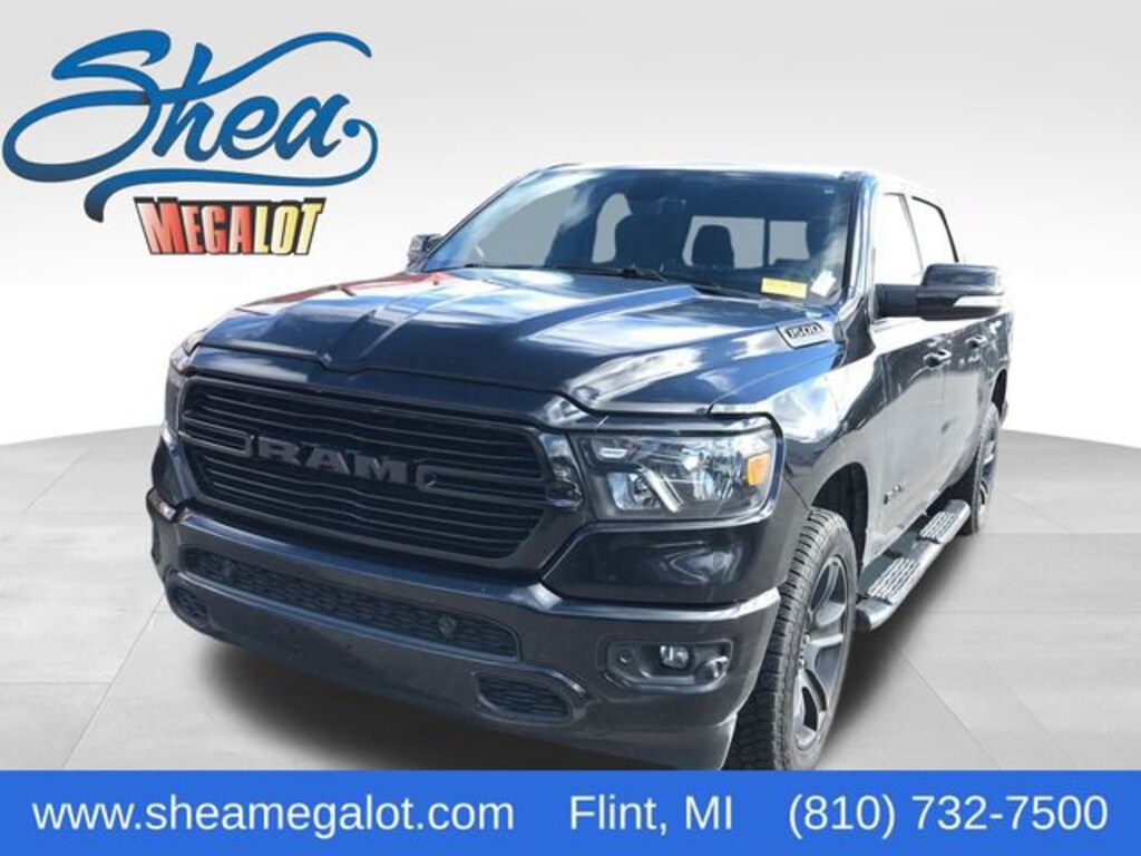Used 2020 Ram 1500 Big Horn Crew Cab 4x4 57 Box Truck