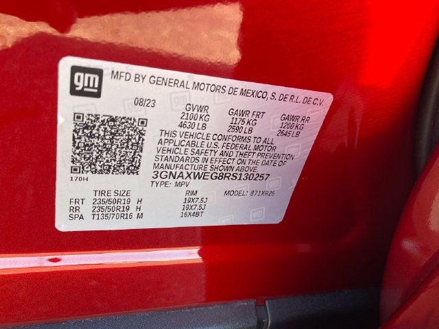 2024 Chevrolet Equinox RS - Photo 25