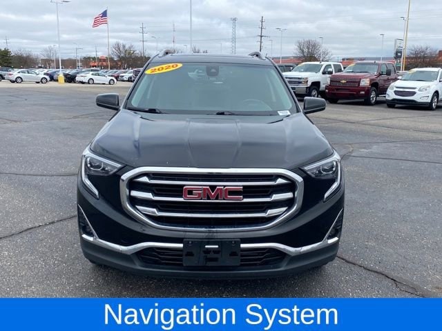 Used 2020 GMC Terrain SLT with VIN 3GKALVEXXLL230610 for sale in Flint Township, MI