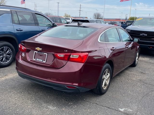 Used 2016 Chevrolet Malibu 1LS with VIN 1G1ZB5ST7GF296852 for sale in Flint Township, MI