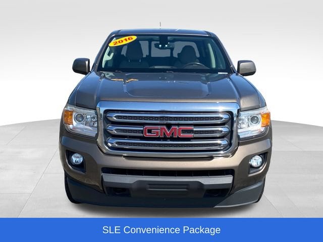 Used 2016 GMC Canyon SLE with VIN 1GTG6CE36G1194927 for sale in Flint Township, MI