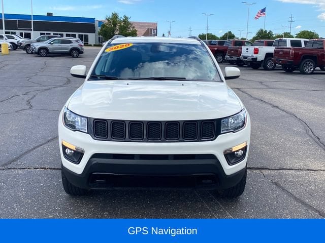 Used 2020 Jeep Compass North Edition with VIN 3C4NJDAB7LT174777 for sale in Flint Township, MI