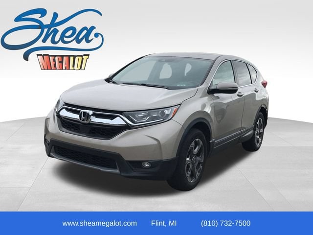 Used 2019 Honda CR-V EX with VIN 2HKRW2H52KH634367 for sale in Flint Township, MI