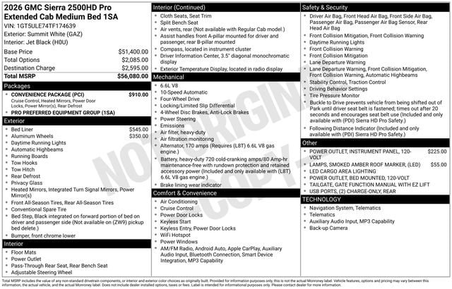 2026 GMC Sierra 2500HD Pro's photo