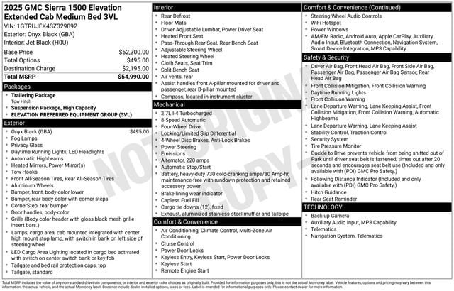 2025 GMC Sierra 1500 Elevation's photo