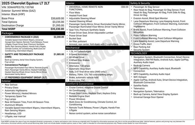 2025 Chevrolet Equinox LT - Photo 6