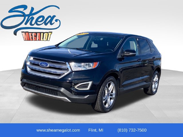 Used 2016 Ford Edge Titanium with VIN 2FMPK4K90GBB99583 for sale in Flint Township, MI