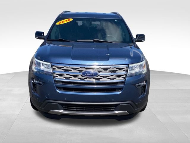Used 2018 Ford Explorer XLT with VIN 1FM5K8D8XJGB29527 for sale in Flint Township, MI