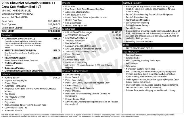 2025 Chevrolet Silverado 2500HD LT - Photo 6