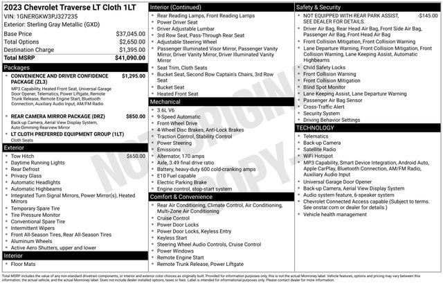 2023 Chevrolet Traverse 1LT - Photo 6