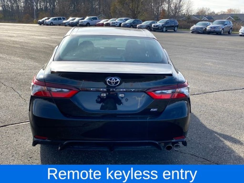 Used 2021 Toyota Camry SE Nightshade Sedan