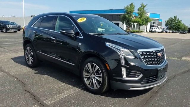 Used 2021 Cadillac XT5 Premium Luxury with VIN 1GYKNDRS3MZ161508 for sale in Flint, MI