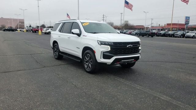 Used 2023 Chevrolet Tahoe Z71 with VIN 1GNSKPKD6PR105845 for sale in Flint, MI