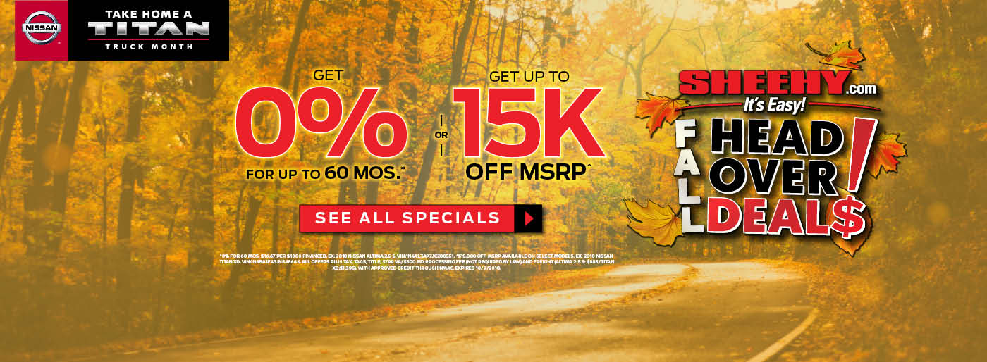 Sheehy Nissan of Manassas, New Nissan & Used Dealer Near You