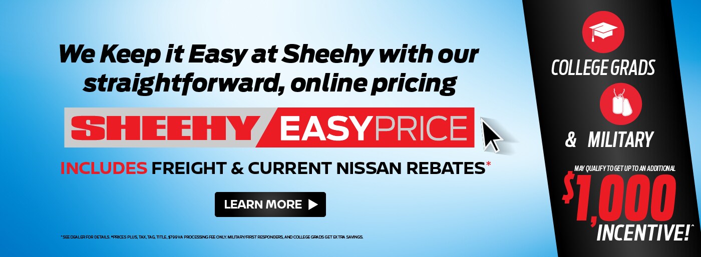 Sheehy Nissan of Manassas, New Nissan & Used Dealer Near You
