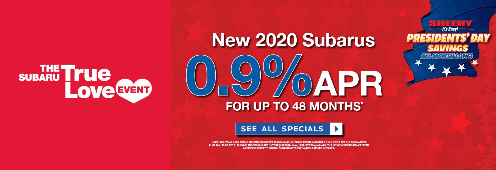 New Subaru and Used Car Dealer Serving Hagerstown Sheehy Subaru