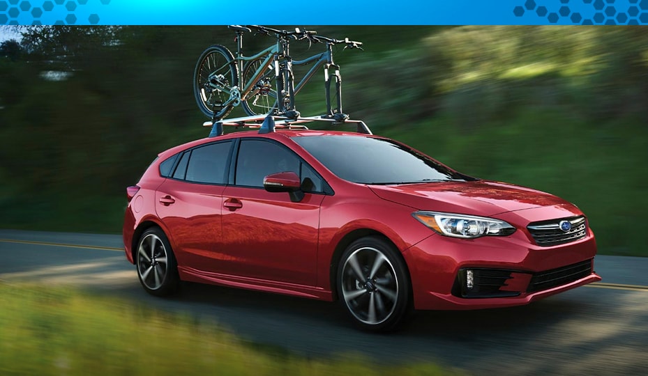 subaru impreza bike rack