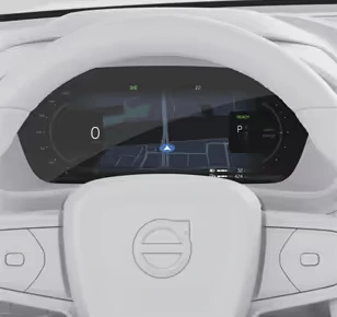 12 3-inch driver display