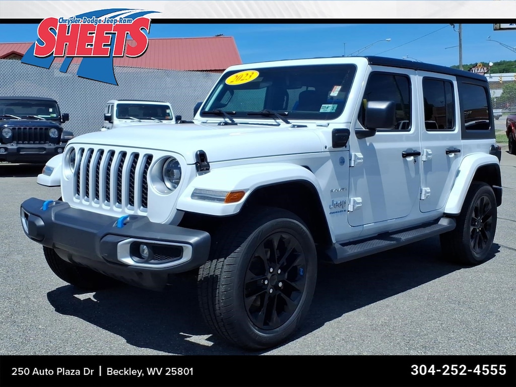 Used 2023 Jeep Wrangler 4xe Sahara Sahara 4x4