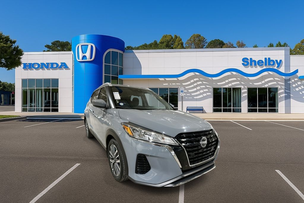 Used 2023 Nissan Kicks SV with VIN 3N1CP5CV4PL477351 for sale in Shelby, NC