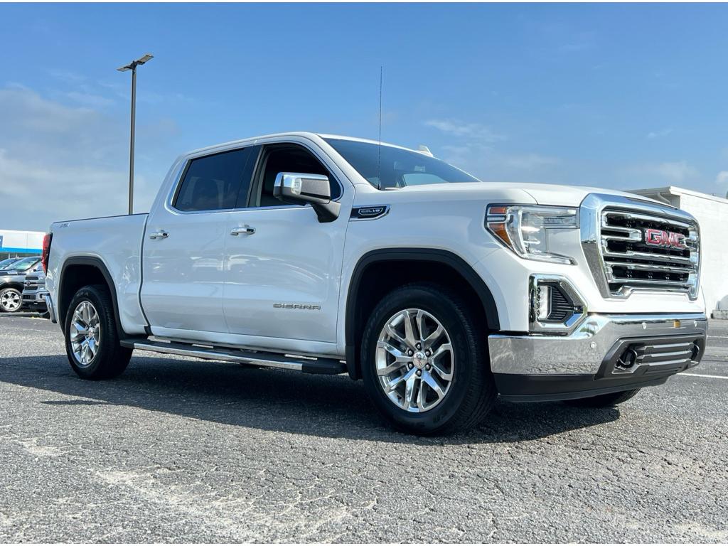 Used 2021 GMC Sierra 1500 SLT with VIN 3GTU9DEDXMG187890 for sale in Shelby, NC