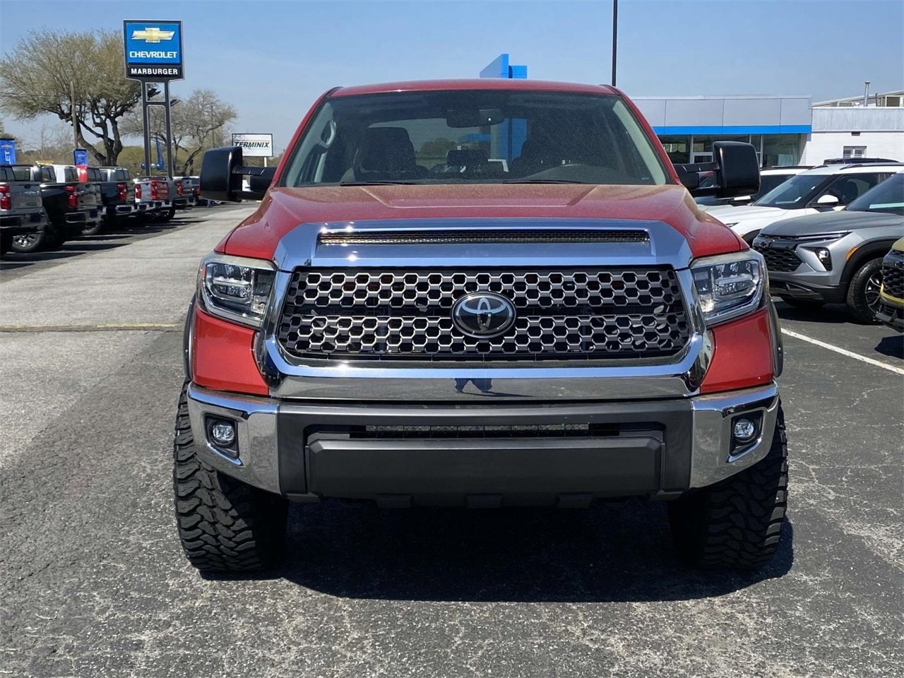 Used 2021 Toyota Tundra SR5 with VIN 5TFDY5F14MX994589 for sale in Shelby, NC