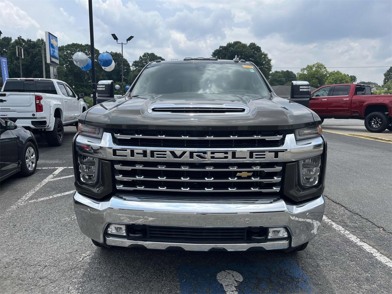 Used 2022 Chevrolet Silverado 2500HD LTZ with VIN 2GC4YPE70N1240802 for sale in Shelby, NC