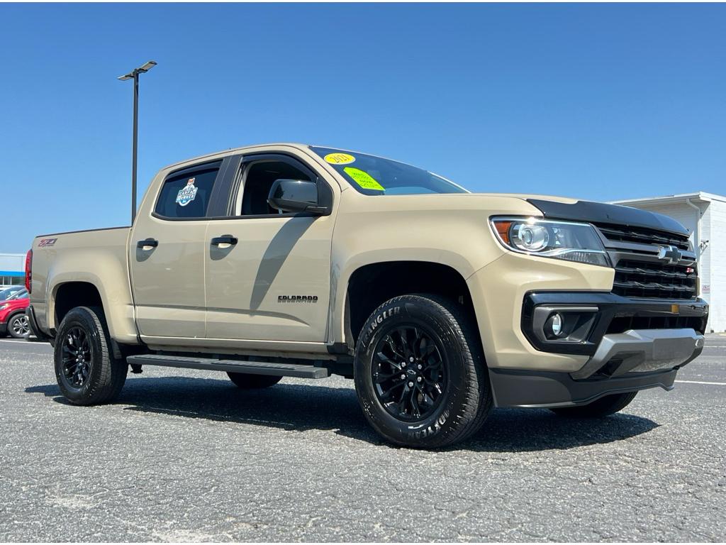 Used 2021 Chevrolet Colorado Z71 with VIN 1GCGTDEN5M1285649 for sale in Shelby, NC