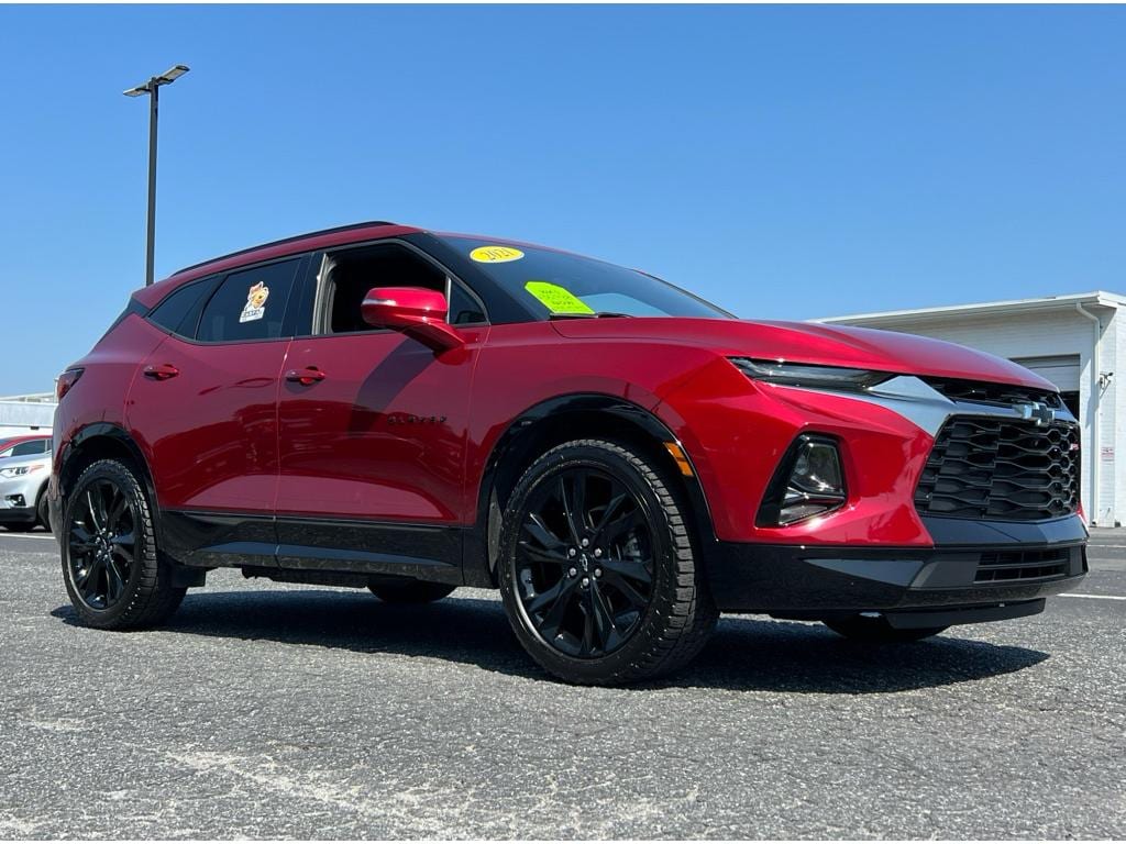 Used 2021 Chevrolet Blazer RS with VIN 3GNKBERS9MS502208 for sale in Shelby, NC