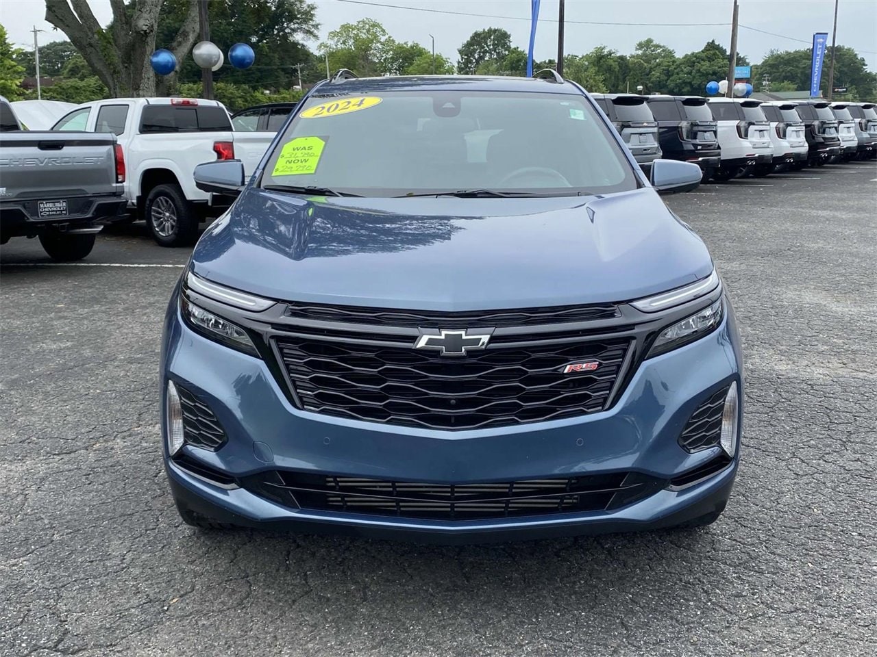 Used 2024 Chevrolet Equinox RS with VIN 3GNAXMEG9RL222380 for sale in Shelby, NC