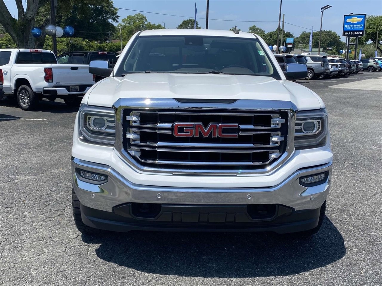 Used 2018 GMC Sierra 1500 SLT with VIN 3GTU2NER4JG351863 for sale in Shelby, NC