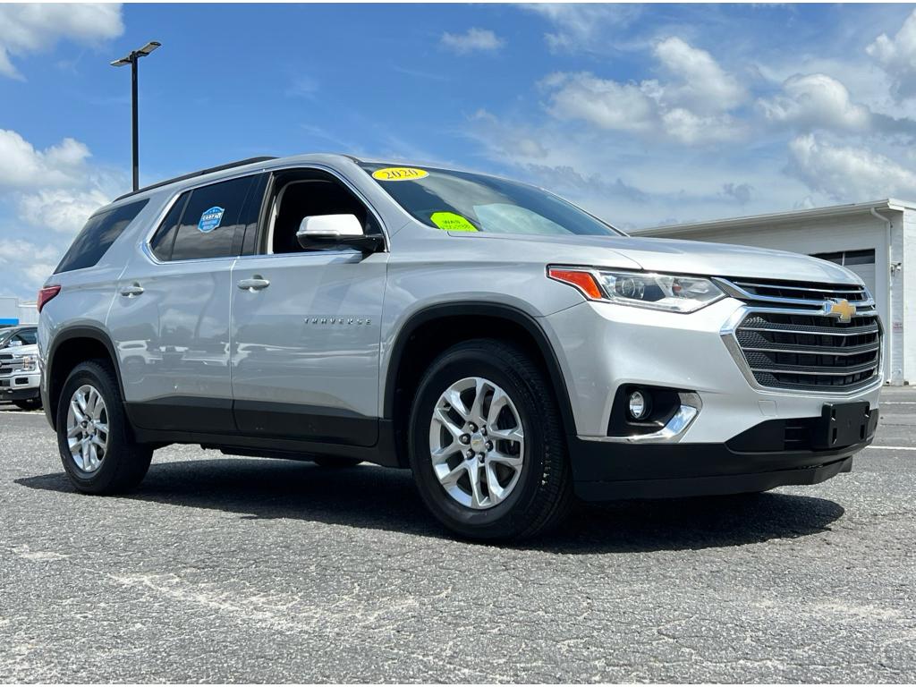 Used 2020 Chevrolet Traverse 3LT with VIN 1GNEVHKW5LJ145192 for sale in Shelby, NC