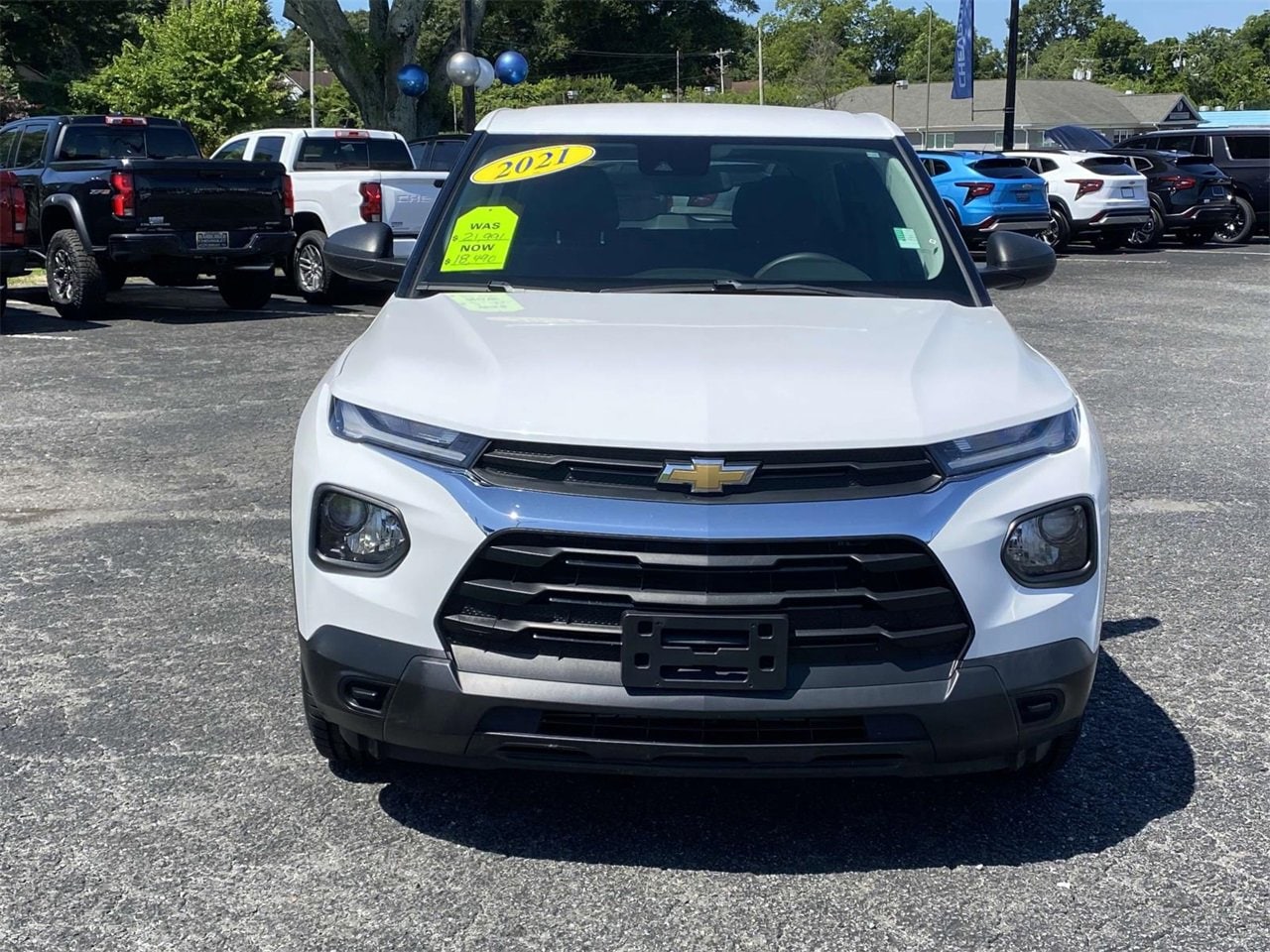 Used 2021 Chevrolet Trailblazer LS with VIN KL79MMS23MB012796 for sale in Shelby, NC
