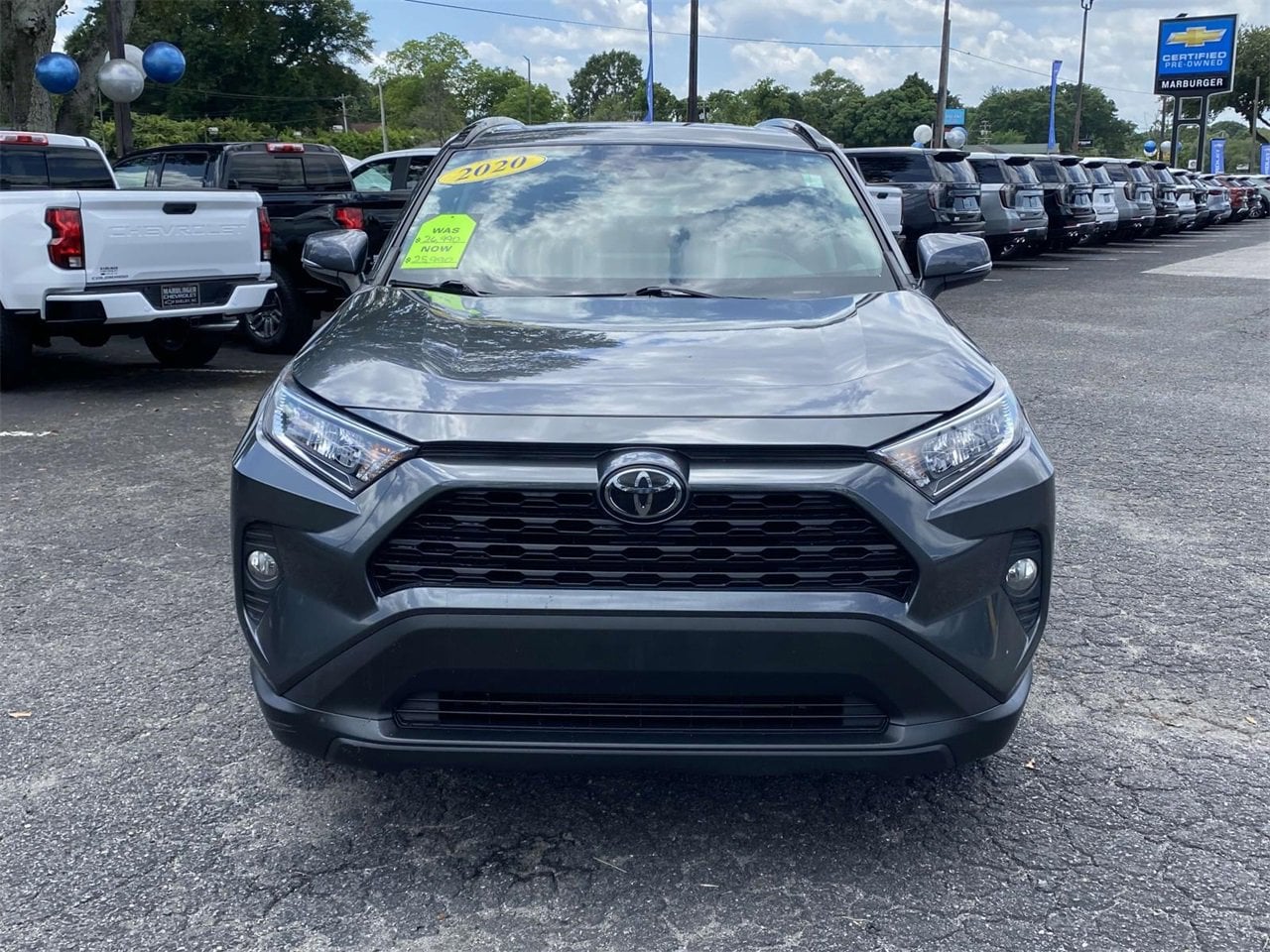 Used 2020 Toyota RAV4 XLE with VIN 2T3W1RFV6LC081375 for sale in Shelby, NC