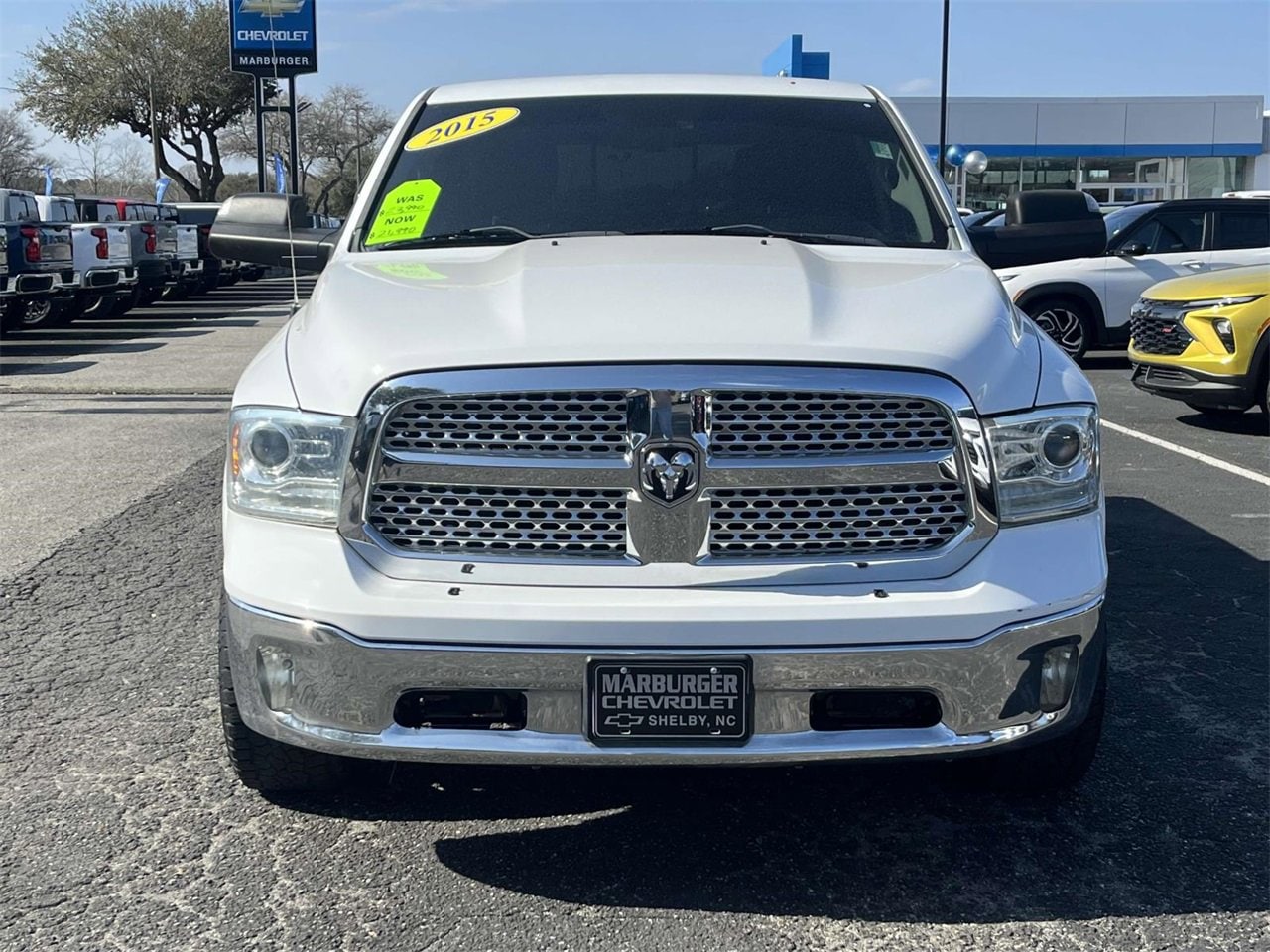 Used 2015 RAM Ram 1500 Pickup Laramie with VIN 1C6RR7NT7FS780589 for sale in Shelby, NC