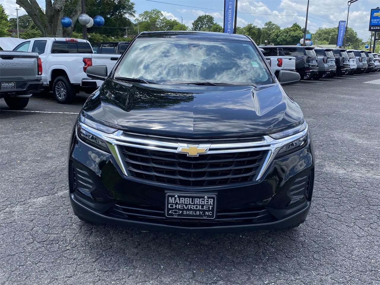 Used 2022 Chevrolet Equinox LS with VIN 2GNAXHEV3N6114843 for sale in Shelby, NC
