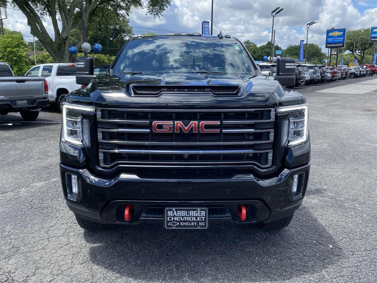 Used 2022 GMC Sierra 2500HD AT4 with VIN 1GT49PEY2NF274416 for sale in Shelby, NC