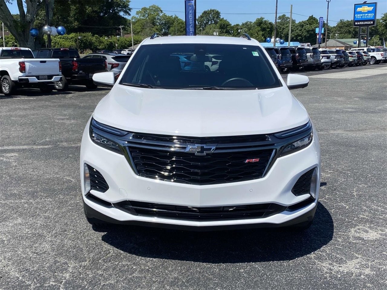 Used 2023 Chevrolet Equinox RS with VIN 3GNAXWEG9PL235610 for sale in Shelby, NC